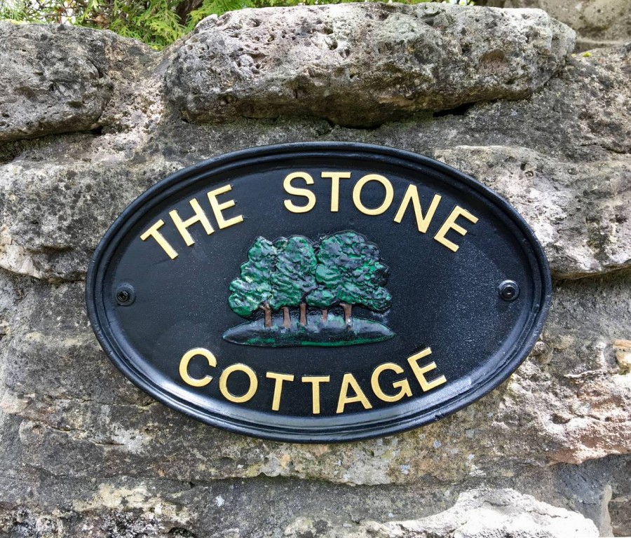 Cottage Name sign
